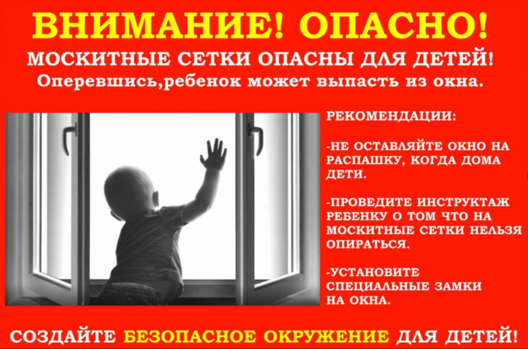 Безопасность детей при открытых окнах Безопасность детей при открытых окнах.